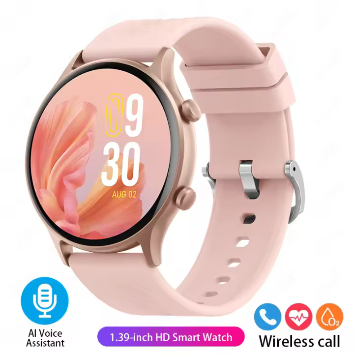 Relojes inteligentes exterior deporte podómetro Bluetooth llamada mujer sano ritmo cardíaco presión arterial inteligente hombre reloj - 1