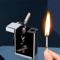 Encendedor de Cigarrillos Portátil Impermeable Doble Propósito Cenicero-Encendedor - details 2