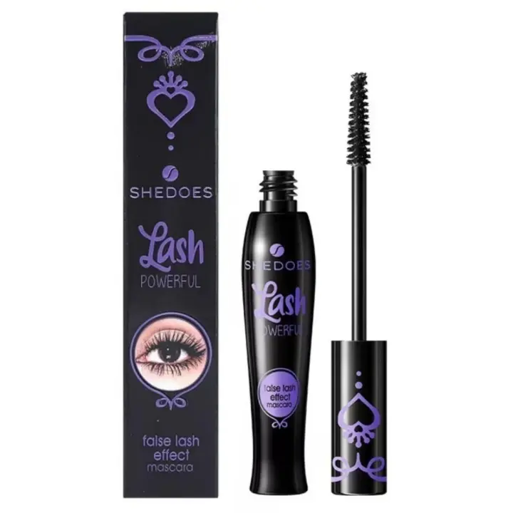 Máscara de Pestañas Efecto Pestañas Postizas - Máscara Volumizadora con Cepillo Silicona, Alargamiento 3D Sin Grumos, Larga Duración, Cosmético Maquillaje Mujeres - 1