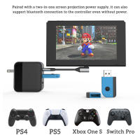 -Adaptador USB para juegos, receptor de Gamepad Bluetooth para PC, PS5, PS4, Xbox, One Handle, adaptador inalámbrico para Nintendo Switch Pro - details 7