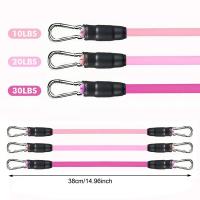 Correas de tobillo, conjunto de bandas de resistencia, equipo de ejercicio para entrenamiento físico, peso del tobillo, banda elástica de Yoga para gimnasio, hombre y mujer - details 3