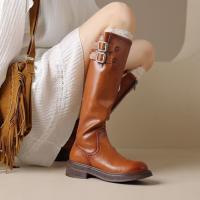 LAVANDA BOTAS ALTAS CON CREMALLERA PARA MUJER, BOTAS PLANAS PARA MUJER - details 16