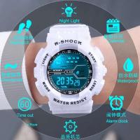Reloj electrónico deportivo LED Digital de lujo de primera calidad para hombre, relojes deportivos militares multifunción, reloj, regalos para niños - details 1