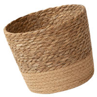 Cesta de maceta tejida Natural, maceta multifuncional para jardín, sala de estar, dormitorio, balcón - details 9