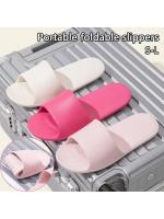 Zapatillas plegables suaves de EVA para mujer, sandalias de masaje para baño interior, portátiles, de viaje, Unisex, de secado rápido, antideslizantes, planas para el hogar - details 2