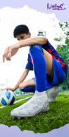 Calzado de fútbol transpirable de caña alta para hombres y mujeres Calzado de entrenamiento profesional para césped - details 2