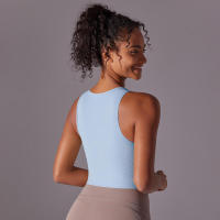 Sujetador de Yoga sin Costuras Alto Impacto Deportivo, Top de Cultivo A Prueba de Golpes, Secado Rápido, Ideal para Ciclismo y Gimnasio - details 15