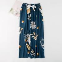 Pijamas de Algodón-Seda para Mujeres Pantalones Corporales Delgados para Embarazadas - details 8