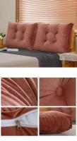 Almohada de Cuerno de Cama Almohada de Lectura de Espalda con Soporte de Posicionamiento de Almohada Material de Poliéster/Algodón Hecho en China - details 16