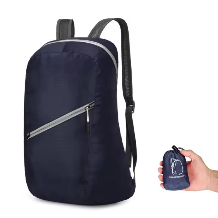 Mini mochila portátil ultraligera impermeable para senderismo, Camping, exterior, viaje, plegable, para hombre, ligera, de nailon, para mujer - 1