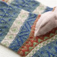HSS Brand Men Winter Socks Thick Wool Retro Style Colorful Fashion Man Socks For Snow boots 5Pairs/Lot - details 5