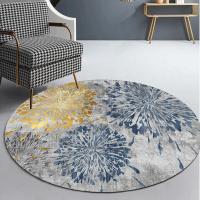 Alfombra de Tapete Redonda de Lujo Nórdico para Decoración de Hogar Alfombra para Dormitorio y Sala de Estar Alfombra Grande para Decoración de Habitación de Adolescente - details 6