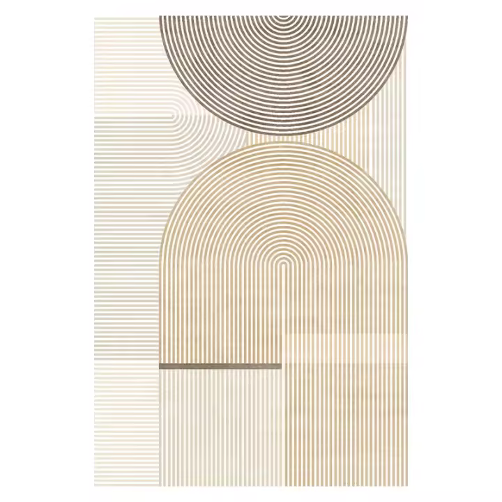 Alfombra de salón, algodón y lino, imitación de cachemira gruesa para habitación, dormitorio,cocina - 1