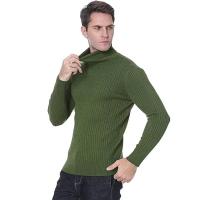 Nuevo suéter de cuello alto de invierno para hombre, suéter tejido informal para hombre, jerséis de Fitness para mantener el calor, Tops - details 5