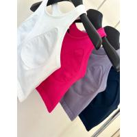 2025 Nuevos Deportes Camiseta acanalada sin mangas, sujetador de una sola pieza, almohadillas de yoga, fitness, sin fisuras, trabajo de nuevo, la belleza de nuevo, a prueba de golpes, ropa interior de las mujeres - details 8
