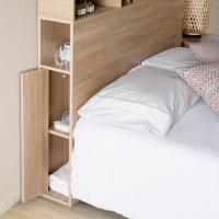 Cabecero de Cama Zeus 95 cm con almacenaje Blanco, 2 Puertas 9 Huecos - details 15