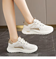 Ins versión coreana nuevo papá para mujeres 2025 primavera ligero estudiante deportes correr casual al aire libre zapatos de suela gruesa - details 21