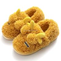 Nuevos zapatos lindos de cuero de ciervo para hombres y mujeres, pantuflas de felpa para interiores para mujeres, diseñador de moda Putian, Rusia, baratos - details 7