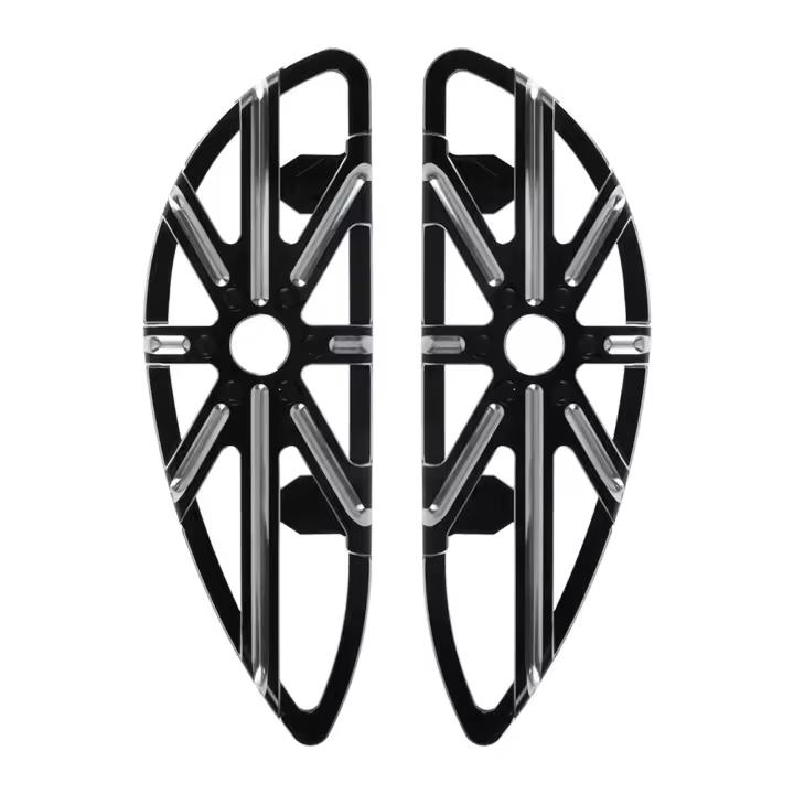 Reposapiés para motocicleta Harley Dyna Switchback FLD Touring Electra Glide FLHT Heritage Softail - 1