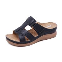 Zapatillas de mujer, zapatos de tacón de cuña informales a la moda de verano - details 3