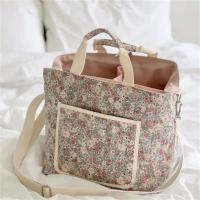 Ral Printing Mummy-pañales grandes de algodón para cochecito, bolsa de almacenamiento multifuncional ligera para madre - details 0