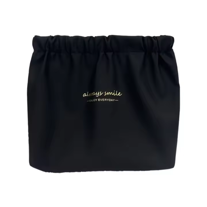 Bolsa de almacenamiento de servilletas sanitarias, bolsa de lavado, bolsa de almacenamiento para mujer, bolsa de maquillaje de viaje, bolsa de cosméticos con cierre automático, bolsa de resorte de hoja - 1