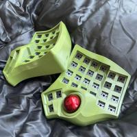 Kit de teclado personalizado inalámbrico/Bluetooth con teclas intercambiables MX, teclado separado MK2 Charybdis con ratón óptico integrado - details 2
