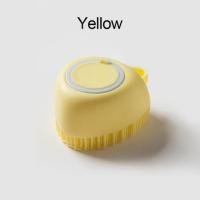 Cepillo de Baño para Mascotas Dispensador de Masaje y Champú de Silicona Suave Cepillo de Ducha para Perros de Forma Corazón Hecho en China Producto Beneficioso para Peluquería - details 12