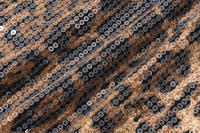 BUNO-pantalones cortos brillantes con lentejuelas para mujer, Mini pantalones cortos con estampado de leopardo, cintura alta, moldeador de cuerpo, ropa de calle impresionante - details 11