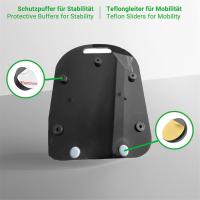 Gliding Board for Thermomix TM6 TM5 Gliders Effortless Moving Acrylic Rolling Board Black - details 6