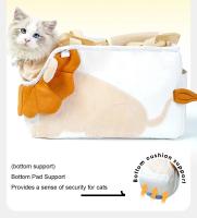 Bolsa de transporte para mascotas, mochila de viaje para asiento de coche, para gatos y perros pequeños - details 3