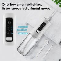 Irrigador Bucal Eléctrico Limpiador Dental de Agua con Estomada Giratoria 360 - details 4