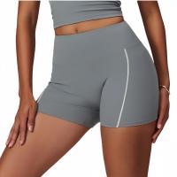 Pantalones cortos de Yoga ajustados, cintura alta y cadera levantada, usados externamente, pantalones cortos para correr y Fitness para mujeres - details 4