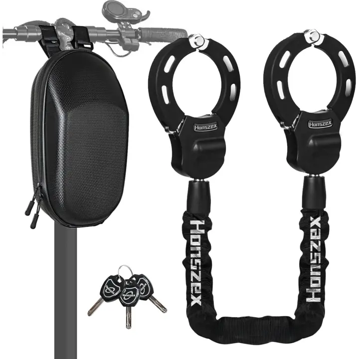 Candado Antirrobo Resistente para Scooters, Patinetes, Bicicletas, Carritos de Bebé - 1