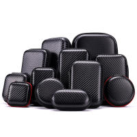 Bolsa de almacenamiento EVA multifunción, bolsa de capa de almacenamiento integrada, apariencia de fibra de carbono, estuche de transporte con cremallera, portátil, de viaje, alta calidad - details 0