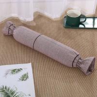 Funda de almohada enrollable Cervical extraíble, funda de almohada clásica suave, Material lavado, cómodas fundas de cojín trasero para el hogar - details 1