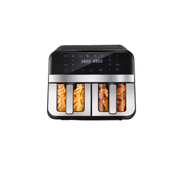 Secador de Aire Fritor 4.5L + 4.5L Sin Aceite, 2500W, 8 Programas Preestablecidos, Ventana de Visualización Digital - 1