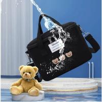 Bolsa de almuerzo Kawaii con diseño de osos, reutilizable, térmica, para el almuerzo, para el regreso a la escuela - details 3