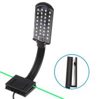 Pinza de luz LED para acuario, lámpara para pecera, iluminación blanca y azul perfecta para plantas acuáticas, cultivo de peces tropicales - details 3
