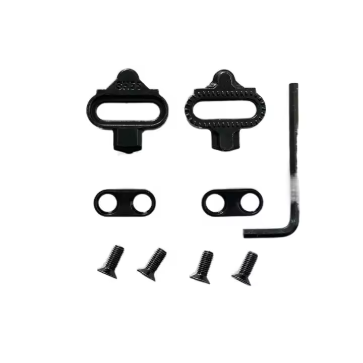SH51/SH56 Zapatos de bicicleta de montaña Tacos para zapatos de bicicleta Juego de tacos con clip para pedales SM-SH51 Acero inoxidable Negro - 1