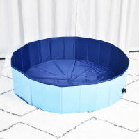 Piscina antideslizante para mascotas, piscina plegable para perros, bañera impermeable para niños - details 4