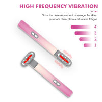 Máquina de Masaje para Belleza de Ojos con Luz Roja Terapia Herramienta de Cuidado con Vibraciones Tratamiento de Salón Compresión de Calor Dispositivo para Piel Normal - details 9