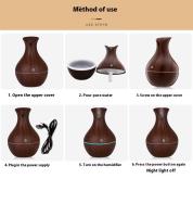 Humidificador de Aromaterapia de 200ml Difusor Pequeño con 7 Colores Difusor Ultrasonido para Oficina y Hogar - details 10