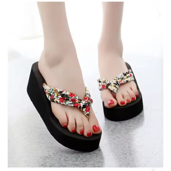 Novedad de verano: sandalias para mujer antideslizantes con tacón ultraalto inferior - 1