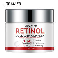 Crema reafirmante de Retinol, crema facial de colágeno para arrugas suaves, crema hidratante para blanquear, productos nutritivos para iluminar la piel - details 0