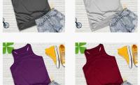 Camiseta deportiva de baloncesto a la moda para hombre, ropa de entrenamiento con cuello redondo, chaleco holgado, camiseta informal sin mangas Unisex, diseño de cuello redondo - details 3