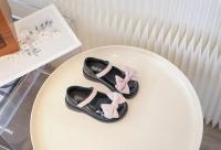 Zapatos de cuero de estilo coreano para niña, zapatillas de princesa con pajarita, versátiles y elegantes, a la moda, para fiesta, novedad de otoño, 2024 - details 11