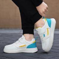 Zapatos De Malla de Cuero para Niños y Niñas Zapatillas Deportivas Blancas Transpirables - details 18