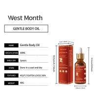 El aceite esencial corporal hidratante West&Montr nutre profundamente, reafirma la piel del cuerpo, ilumina la tez, la suaviza y - details 0