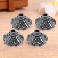 Protector de patas para silla de ángulo ajustable, taburete para acampar, resistente al desgaste, ligero, adecuado para VIES y senderismo, 1/4 pieza - details 4